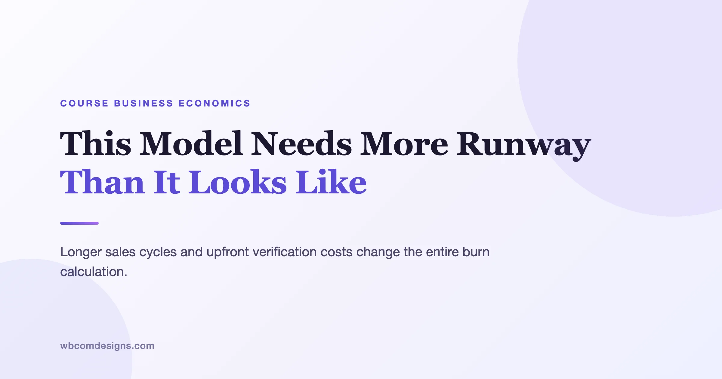 Why Certification Courses Need More Runway Than They Look Like