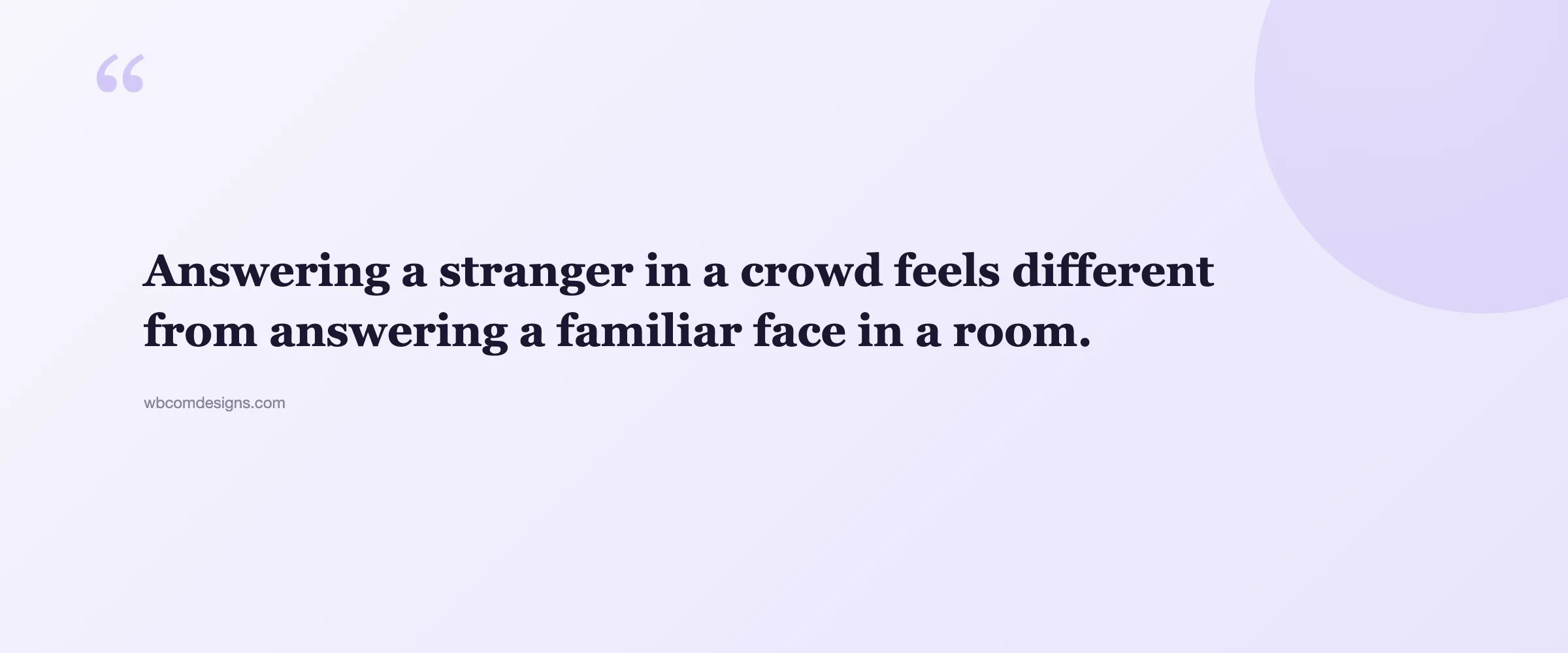 Pull quote about brand community familiarity
