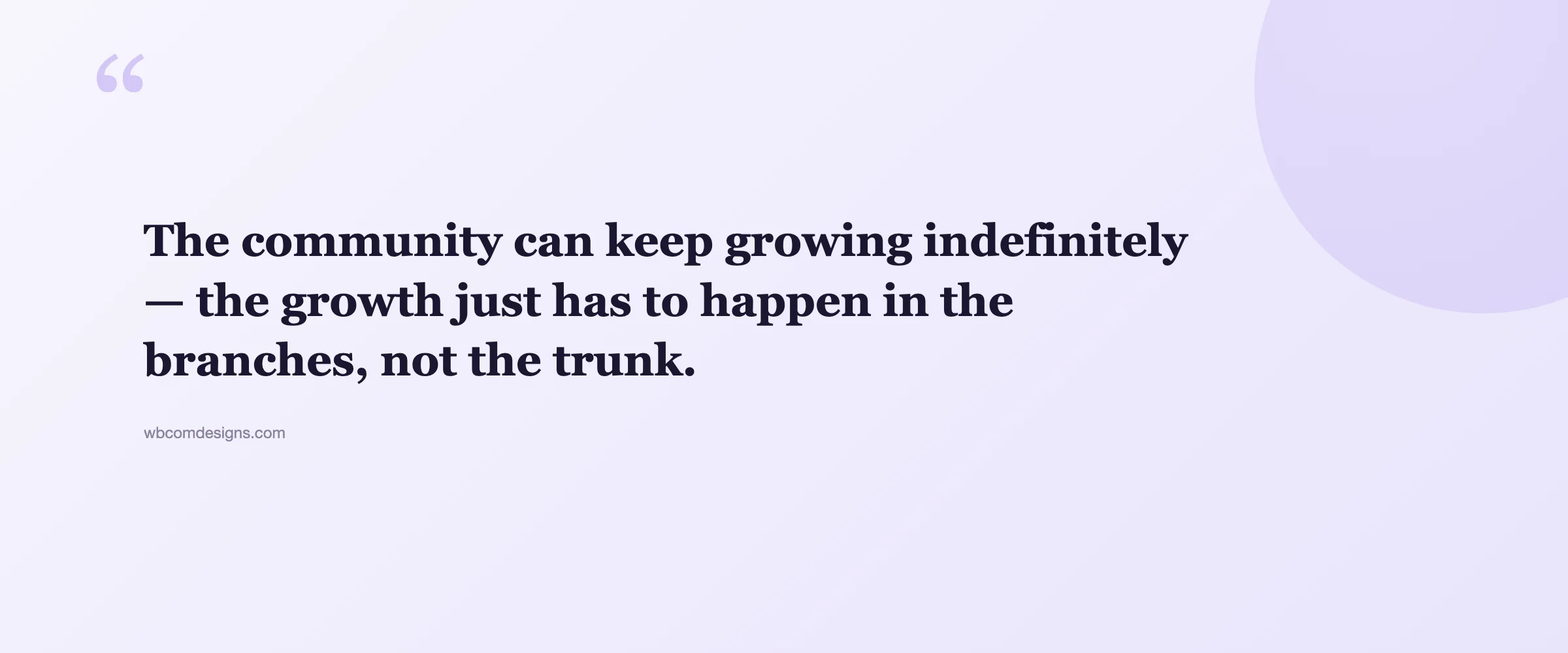 Pull quote about hobbyist community growth
