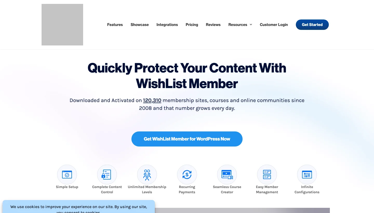 WishList Member WordPress membership plugin homepage
