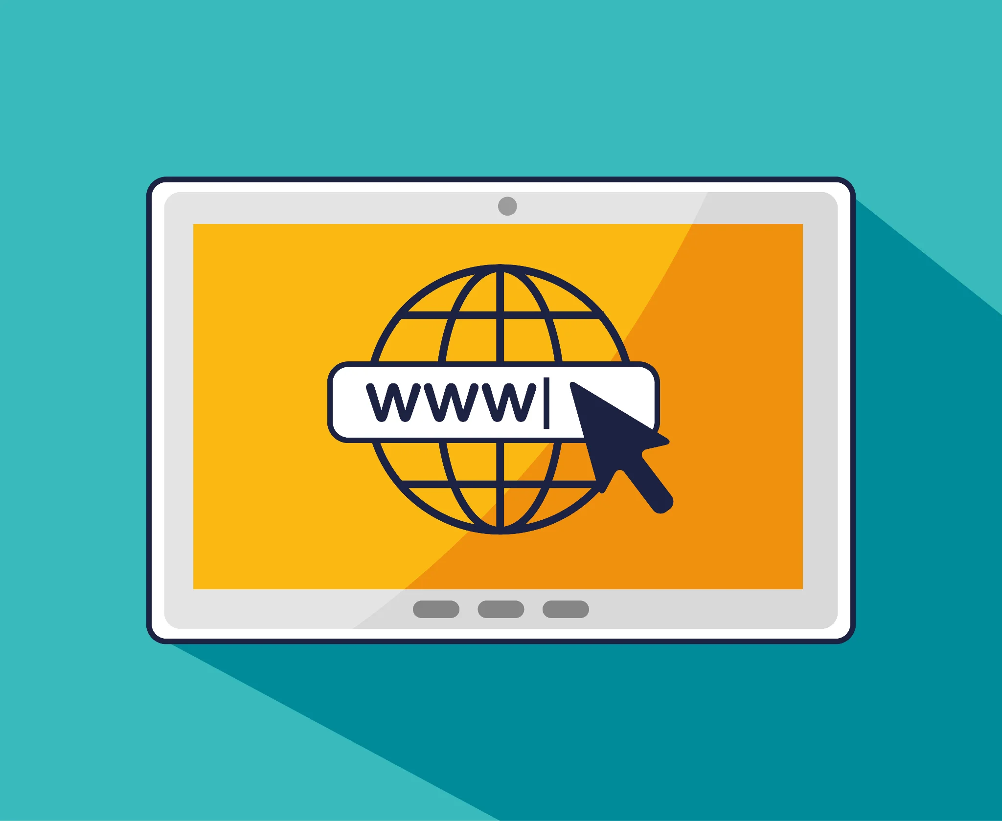 Browser window illustration representing a WordPress number-based gaming feature