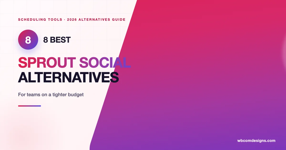 Best Sprout Social alternatives 2026