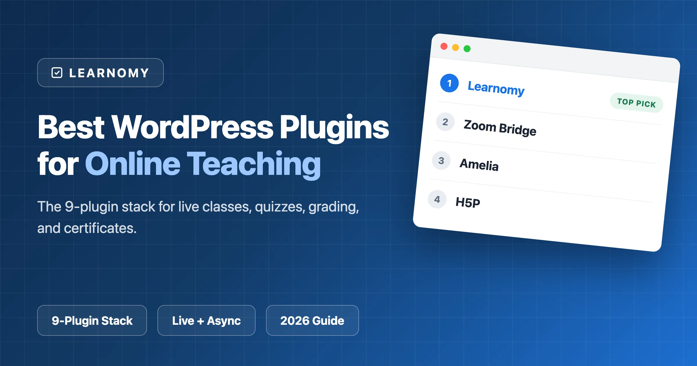 Best WordPress Plugins for Online Teaching in 2026