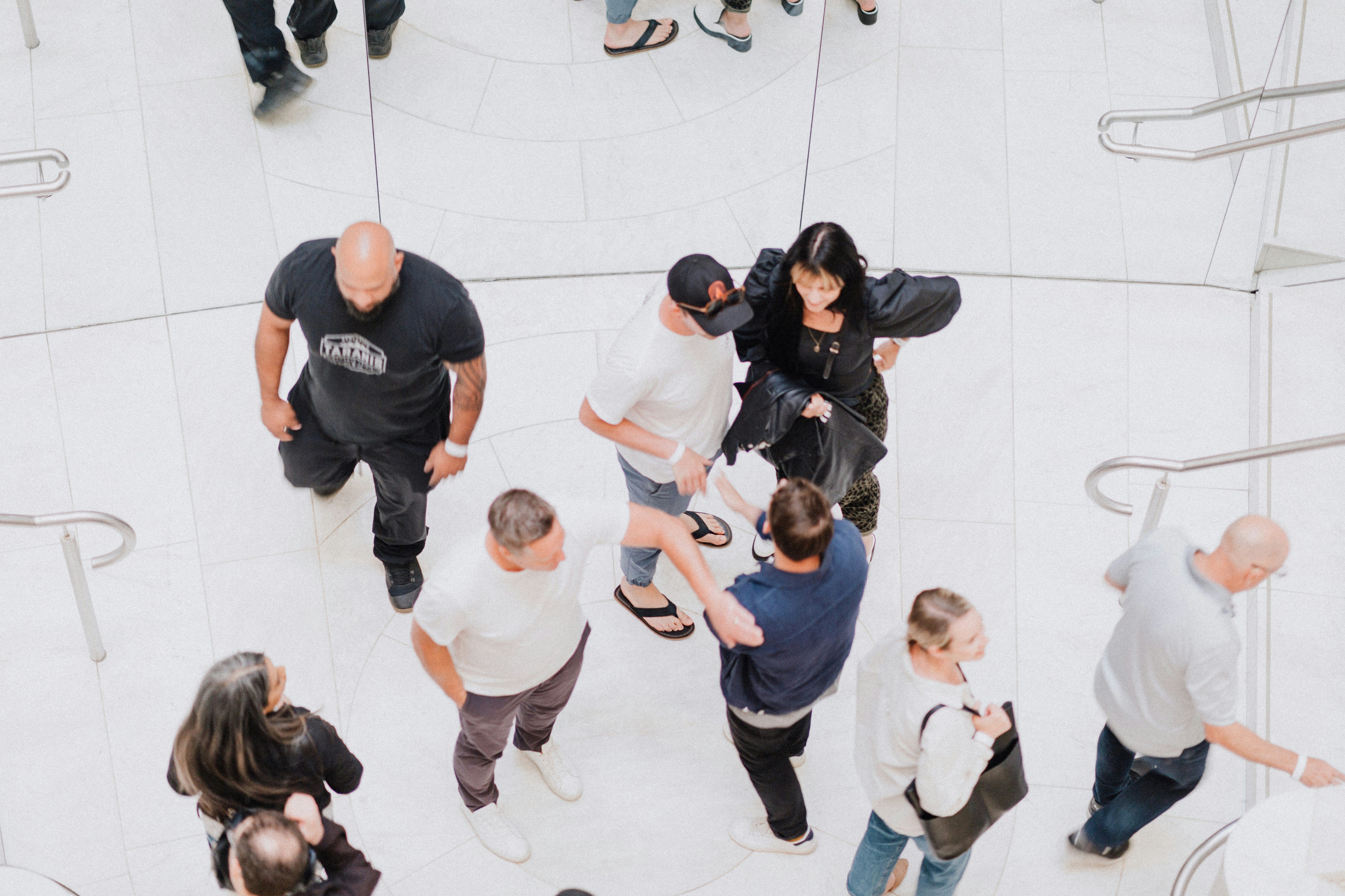 The community definition in action: a diverse group of people gathered together