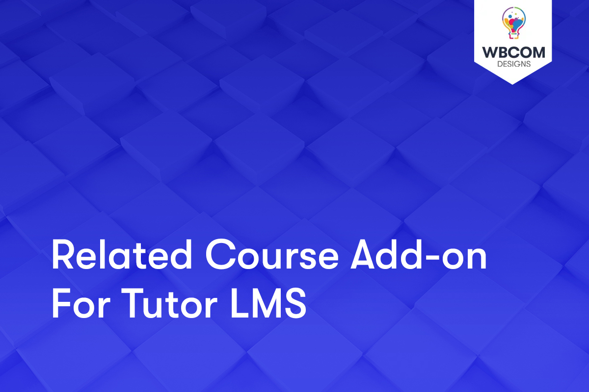 Related Course Add-on for Tutor LMS